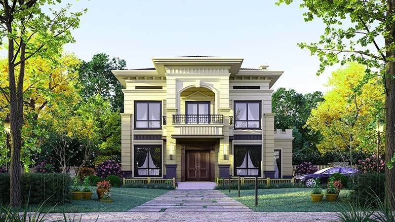 西青中式合院住宅，开放庭院与邻里乡亲更亲近